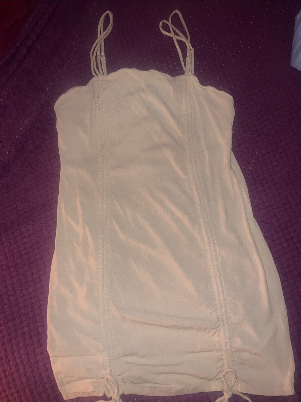 wild fable Cream Double-Strap Bodycon Camisole Dress size XL